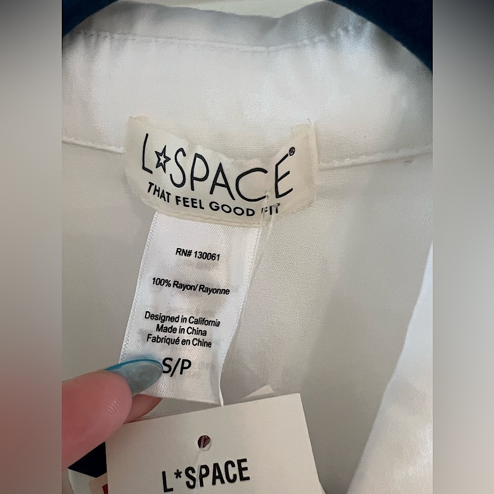 L*Space Prism tie front dress NWT - Picture 10 of 10